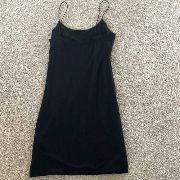 Aritzia | Dresses | Aritzia Wilfred Free Little Black Dress Spaghetti Strap  Nwot | Poshmark